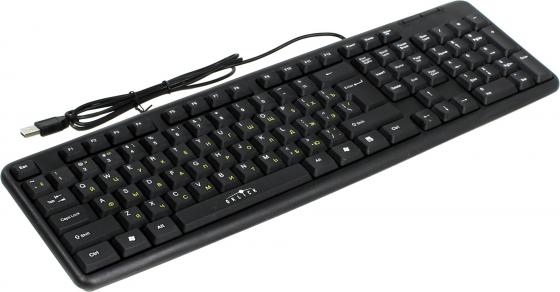Клавиатура Oklick 130M черный USB