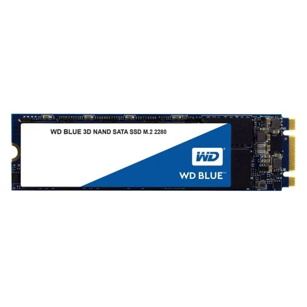 SSD жесткий диск M.2 2280 2TB TLC BLUE WDS200T2B0B WDC
