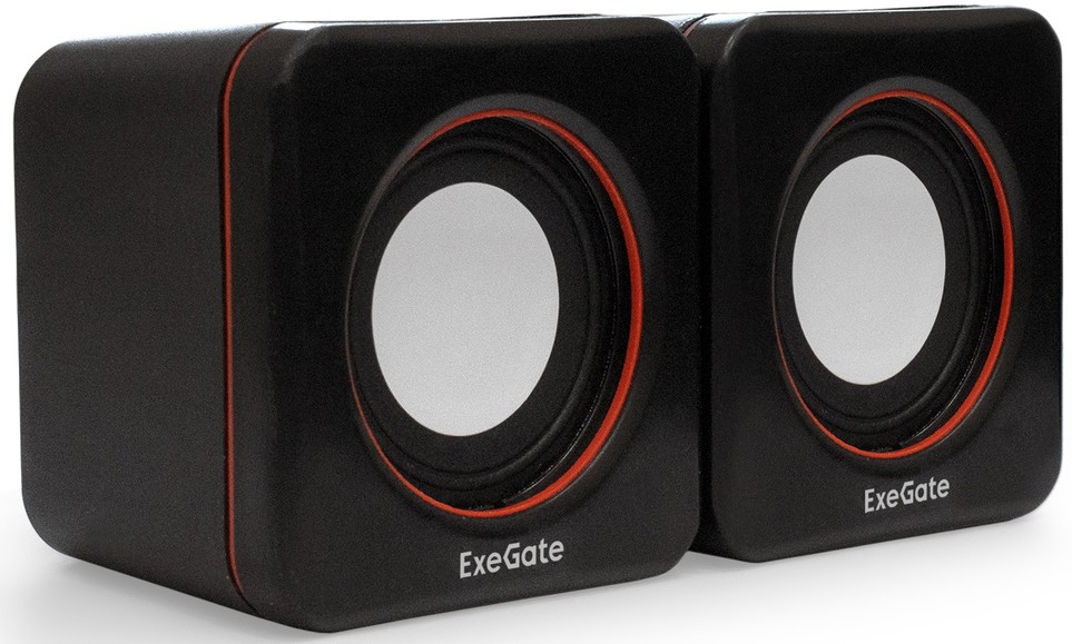 Колонки 2.0 ExeGate Disco 160 [6 Вт, питание - USB порт, черный]