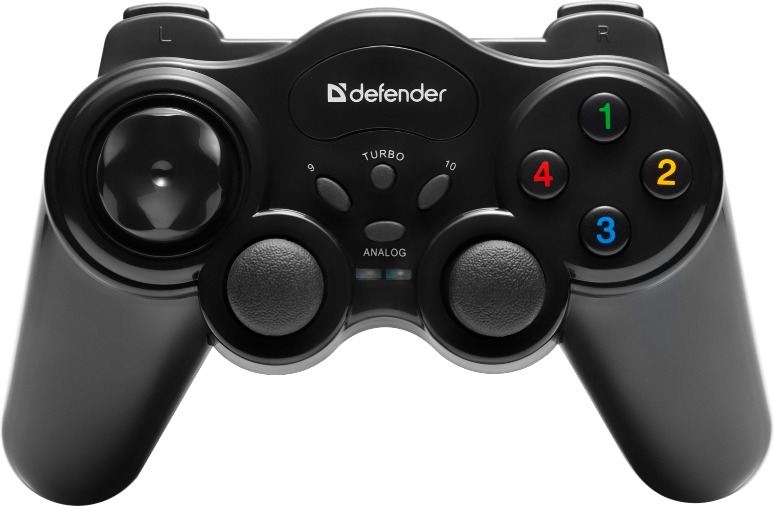 Беспроводной геймпад Game Master Wireless USB, радио, 12 кнопок, 2 стика (64257)