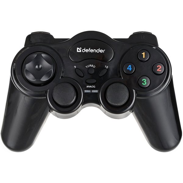 Беспроводной геймпад Game Master Wireless USB, радио, 12 кнопок, 2 стика (64257)