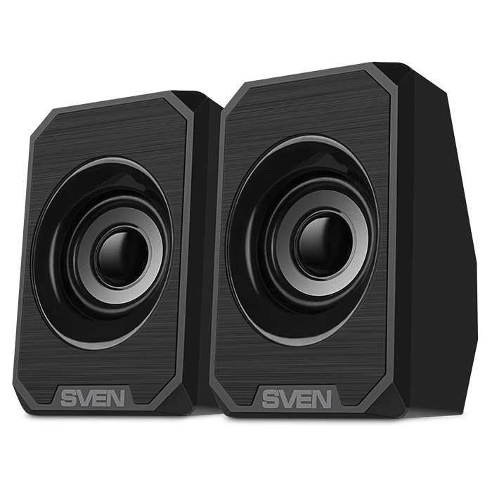 Акустическая система 2.0 SVEN 180, черный, USB, мощность 2x3 Вт