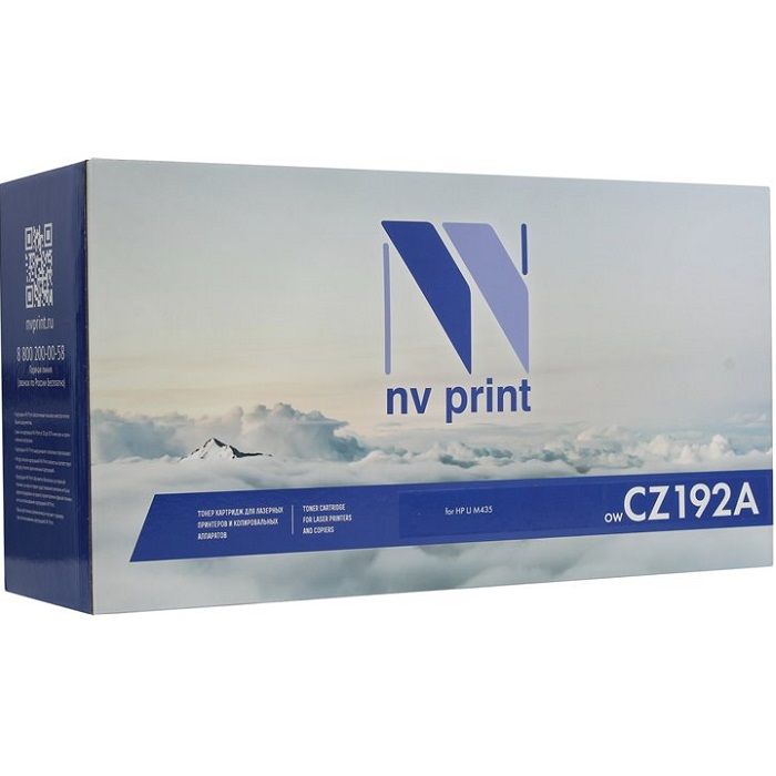 Картридж NV PRINT NV-CZ192A совместимый для HP LaserJet Pro M435nw M701 M706 (12000k)