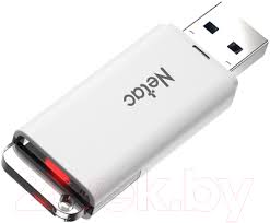 Флешка Netac U185 USB2.0 Flash Drive 256GB, with LED indicator (NT03U185N-256G-20WH)