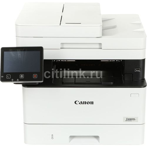 МФУ лазерный Canon i-Sensys MF453dw (A4, принтер/сканер/копир, 1200dpi, 38ppm, 1Gb, DADF50, Duplex, WiFi, Lan, USB) (5161C007)