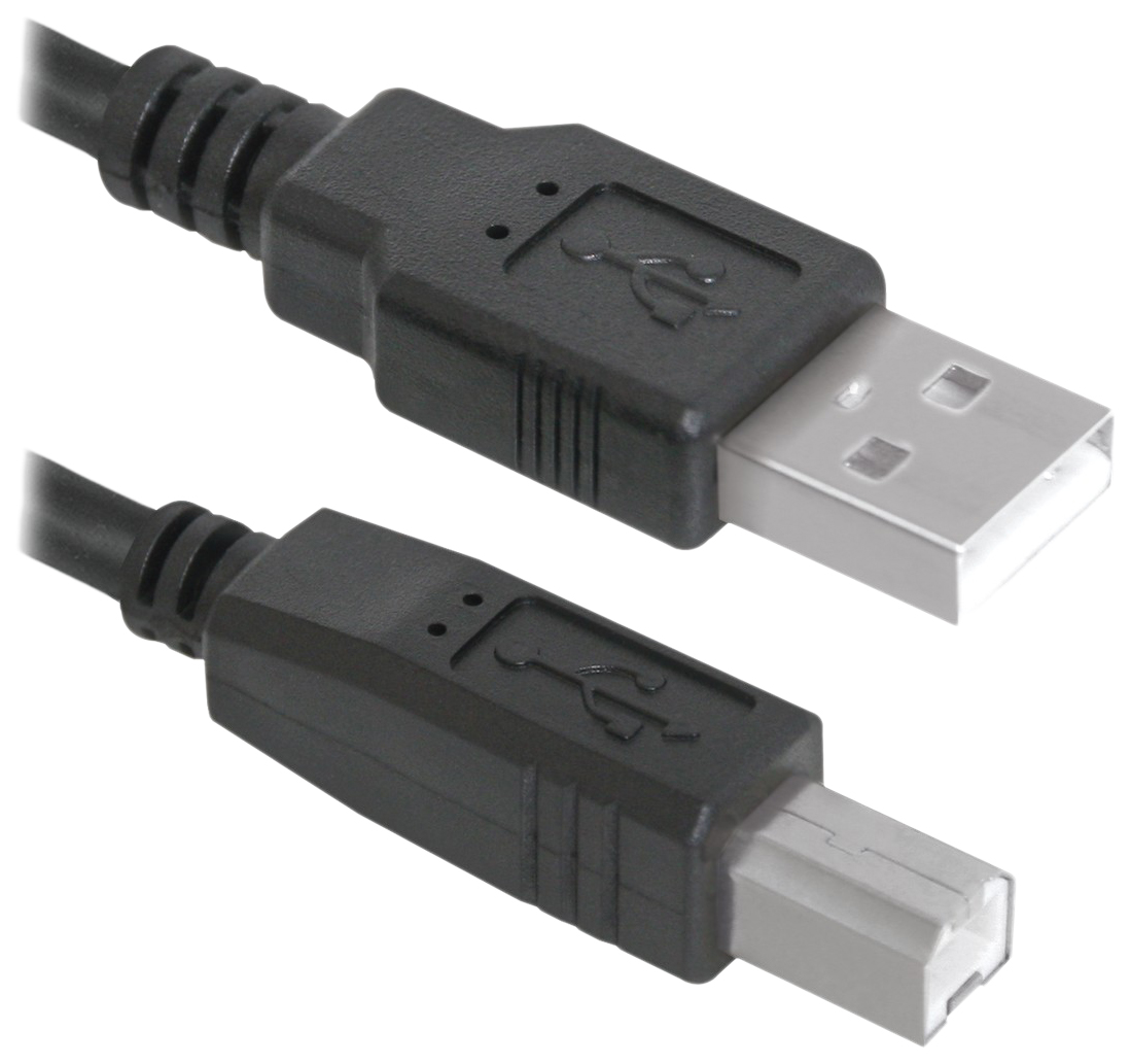 USB кабель Defender USB04-17 USB2.0 AM-BM, 5.0м (83765)