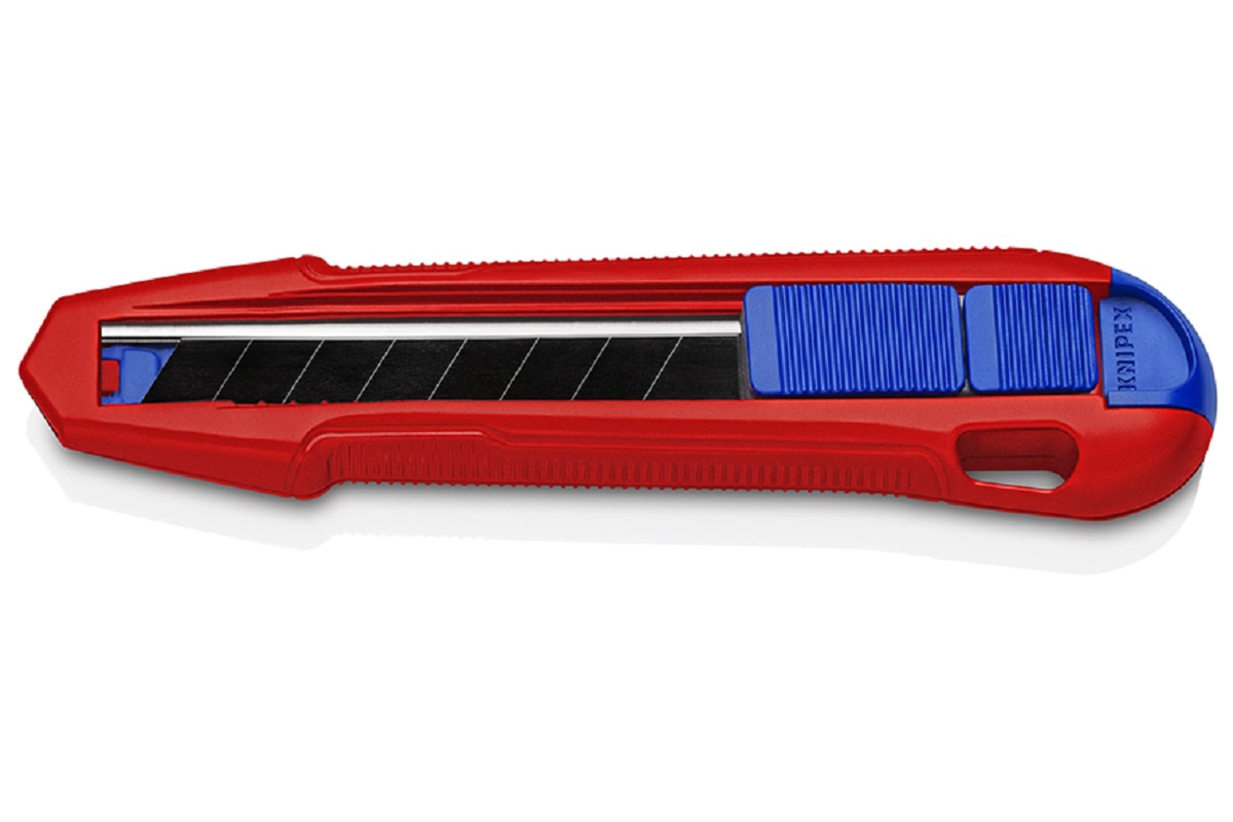 Универсальный нож Knipex, CutiX, 165 мм, для стандартных отламывающихся лезвий на 18 мм, KN-9010165BK
