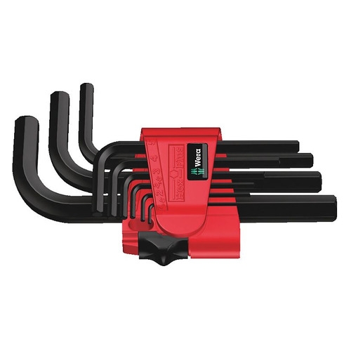 Набор Г-образных ключей метрических Wera 950/9 BM N CLIP 9TLG/9 PCS WE-021737