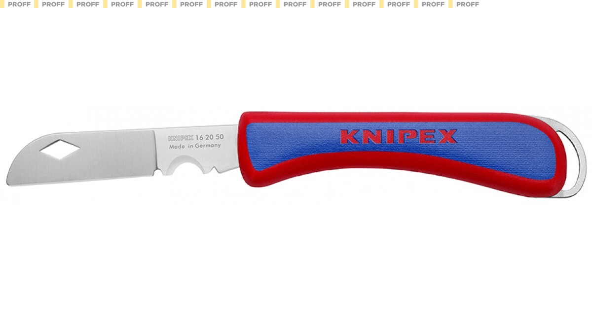 Складной нож электрика Knipex KN-162050SB