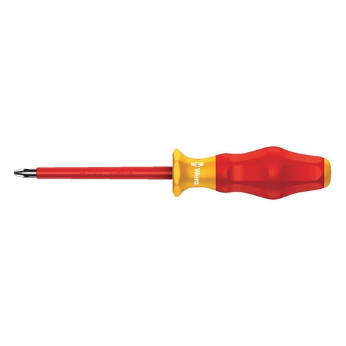 Отвертка диэлектрическая Wera, VDE, PH 2х100 мм, WE-031603