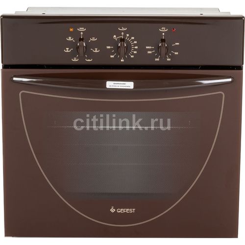 Духовой шкаф ДА 602-01 К, короичневый