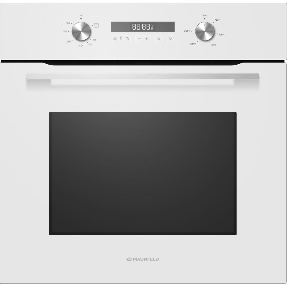 Газовый духовой шкаф MAUNFELD MOGM703W, белый