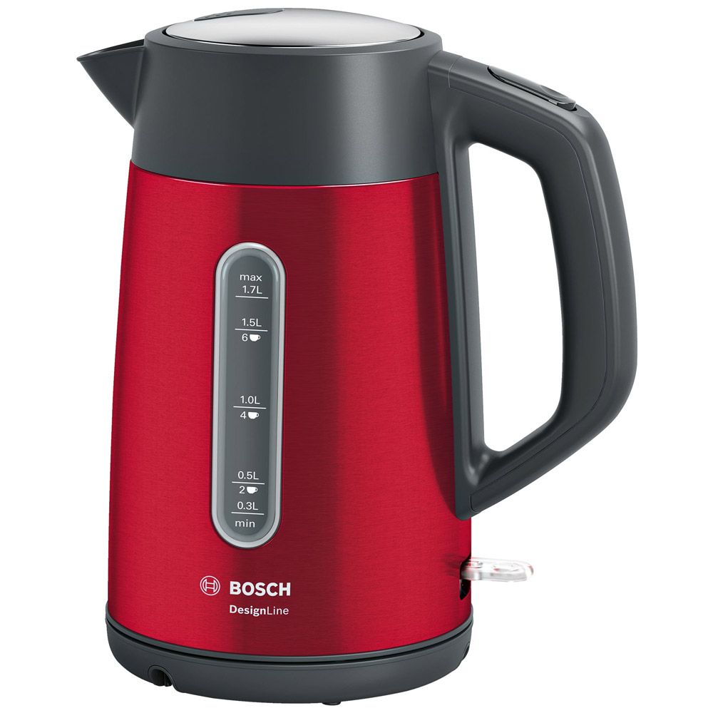 Чайник BOSCH TWK3P424, 2400Вт, красный