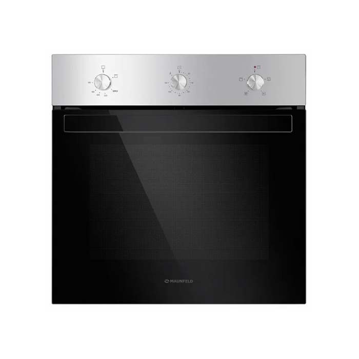 Газовый духовой шкаф MAUNFELD EOGC604S, серебристый