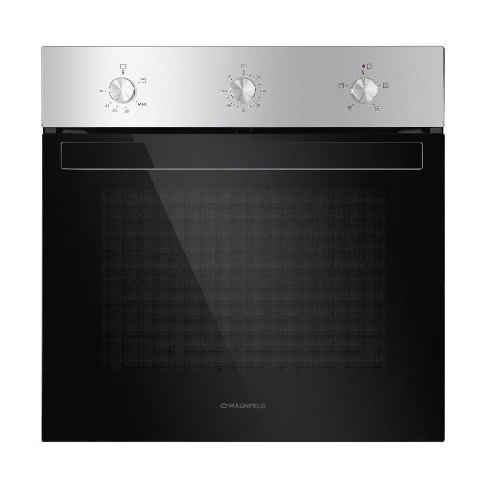 Газовый духовой шкаф MAUNFELD EOGC604S, серебристый