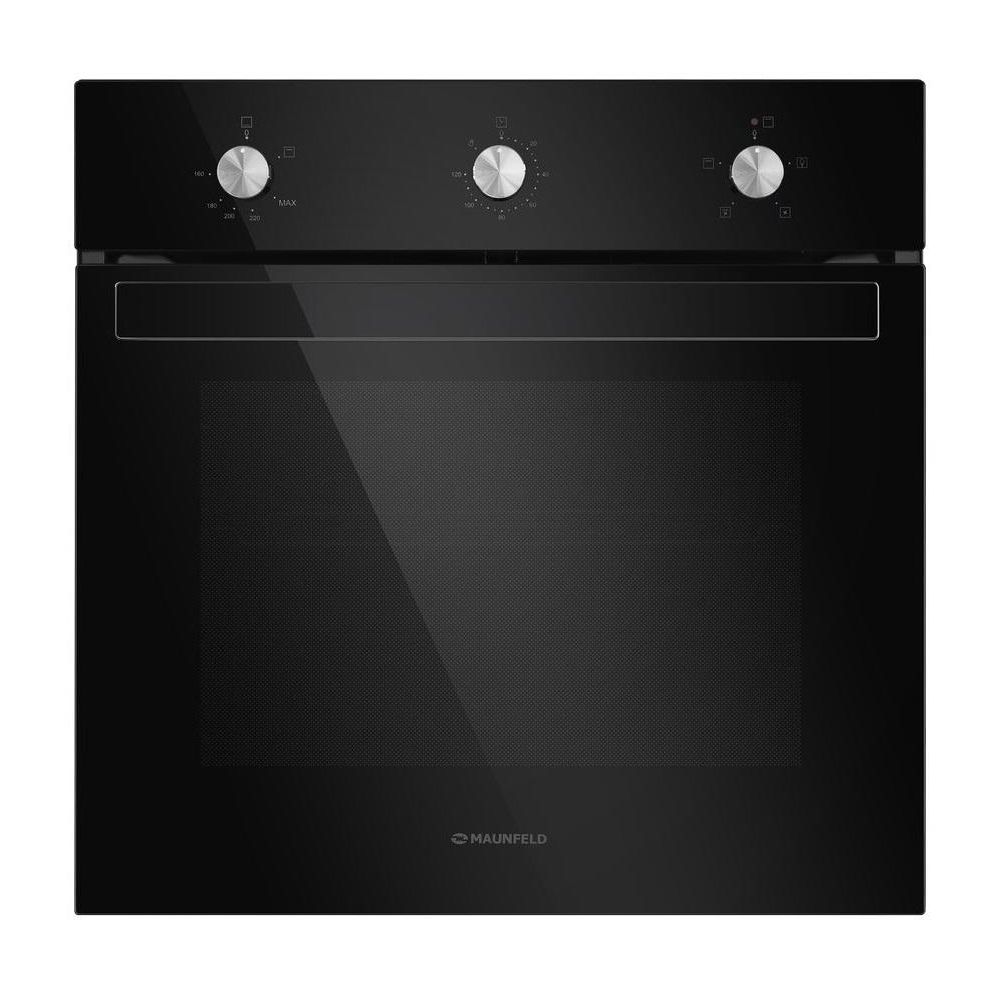 Газовый духовой шкаф MAUNFELD EOGC604B, черный