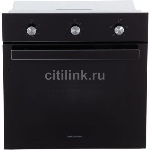 Газовый духовой шкаф MAUNFELD EOGC604B, черный