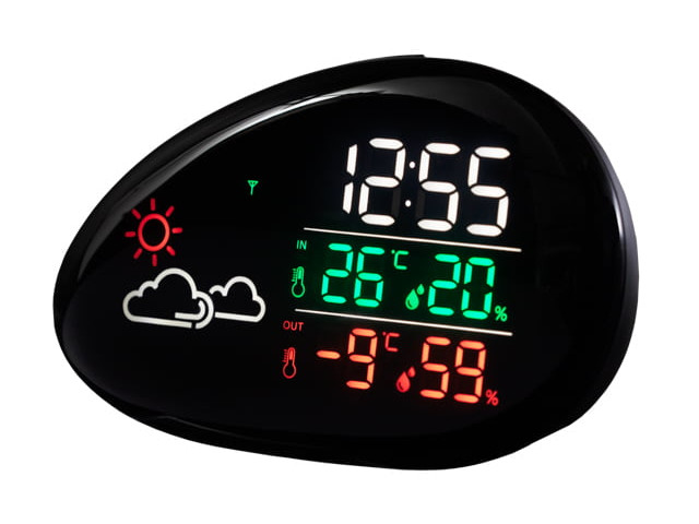 Метеостанция HALSA Wi-Fi с цветным дисплеем HLS-E-102