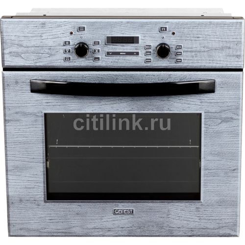 Электрический духовой шкаф GEFEST ДА 622-02 К35, серый с рисунком дерево