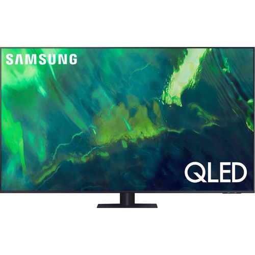 Телевизор Samsung 55" QE55Q70BAUXCE черный 8K Ultra HD 60Hz DVB-T2 DVB-C DVB-S2 USB WiFi Smart TV (RUS)