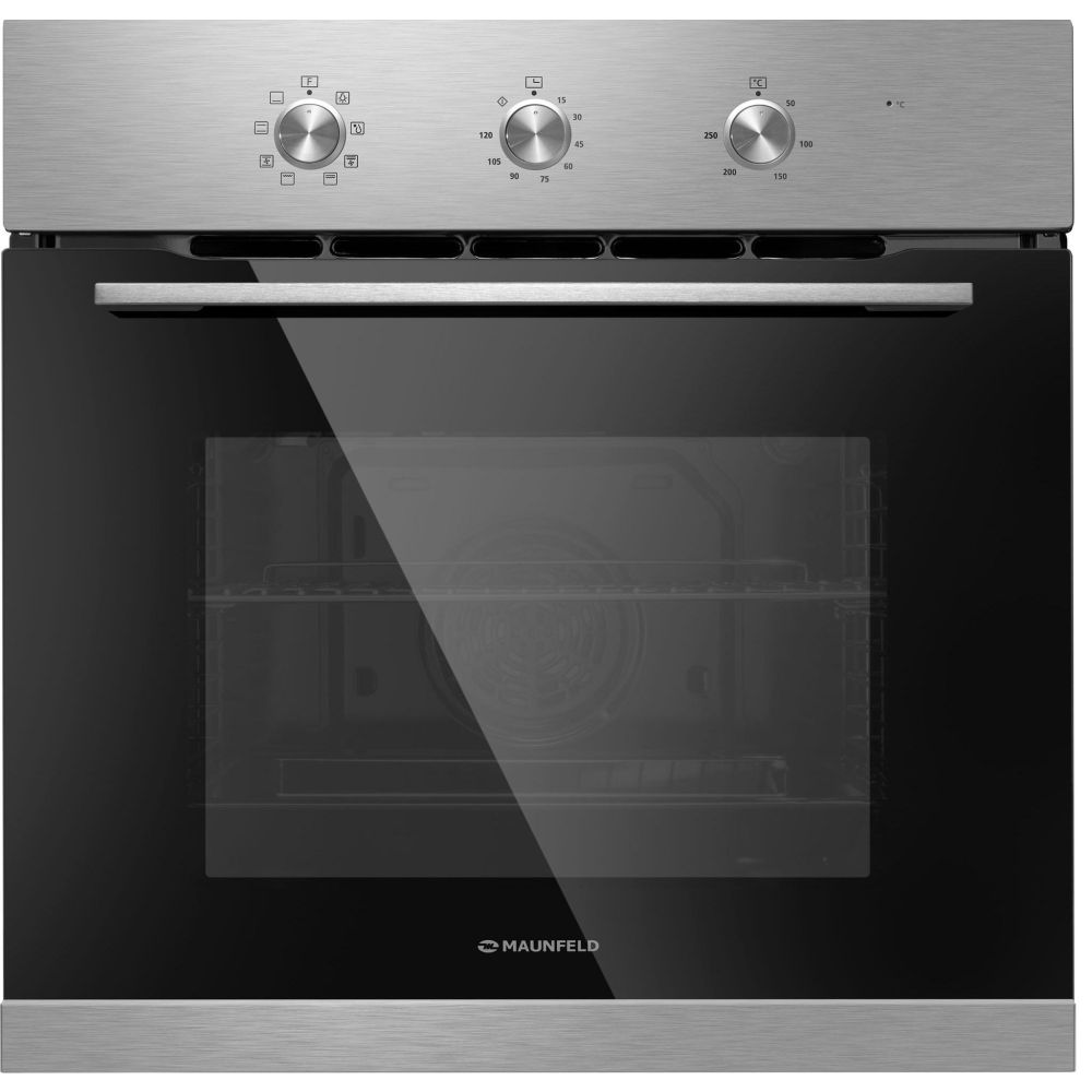 Духовой шкаф MAUNFELD MEOC708PS,  серебристый