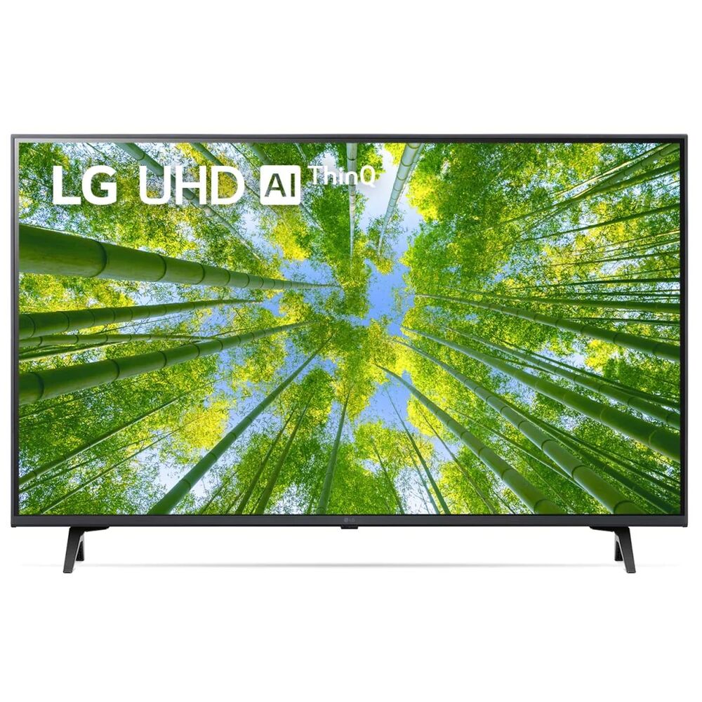 Телевизор LED LG 43" 43UQ80006LB.ARUB металлический серый 4K Ultra HD 60Hz DVB-T DVB-T2 DVB-C DVB-S DVB-S2 USB WiFi Smart TV (RUS)