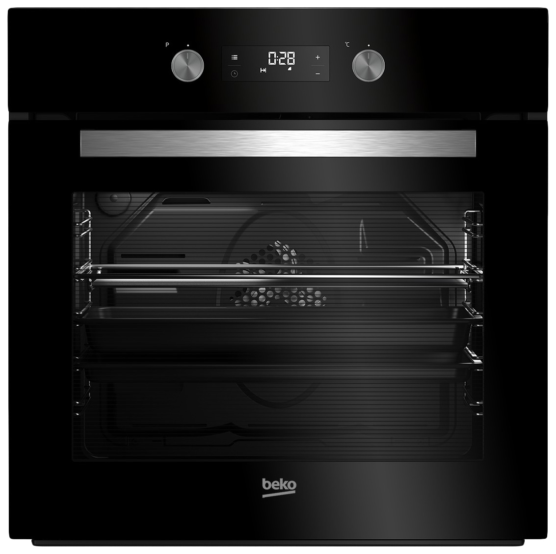 Электрический духовой шкаф Beko BIE 21300 B, черный
