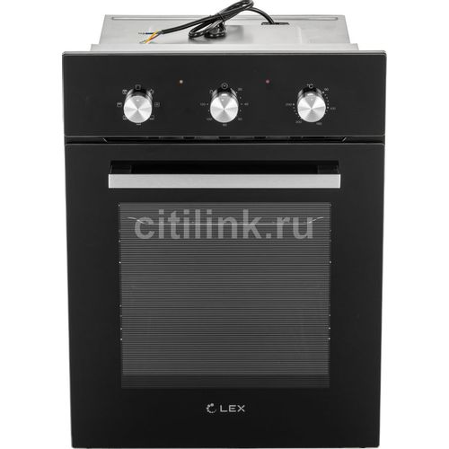 Электрический духовой шкаф LEX EDM 4570, черный