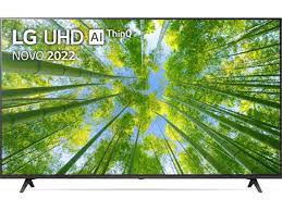 Телевизор 55" LG 4K Ultra HD, металлический серый, СМАРТ ТВ, WebOS