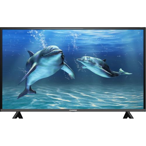 Телевизор LED Starwind 50" SW-LED50UB401 Яндекс.ТВ черный 4K Ultra HD 60Hz DVB-T DVB-T2 DVB-C DVB-S DVB-S2 WiFi Smart TV (RUS)
