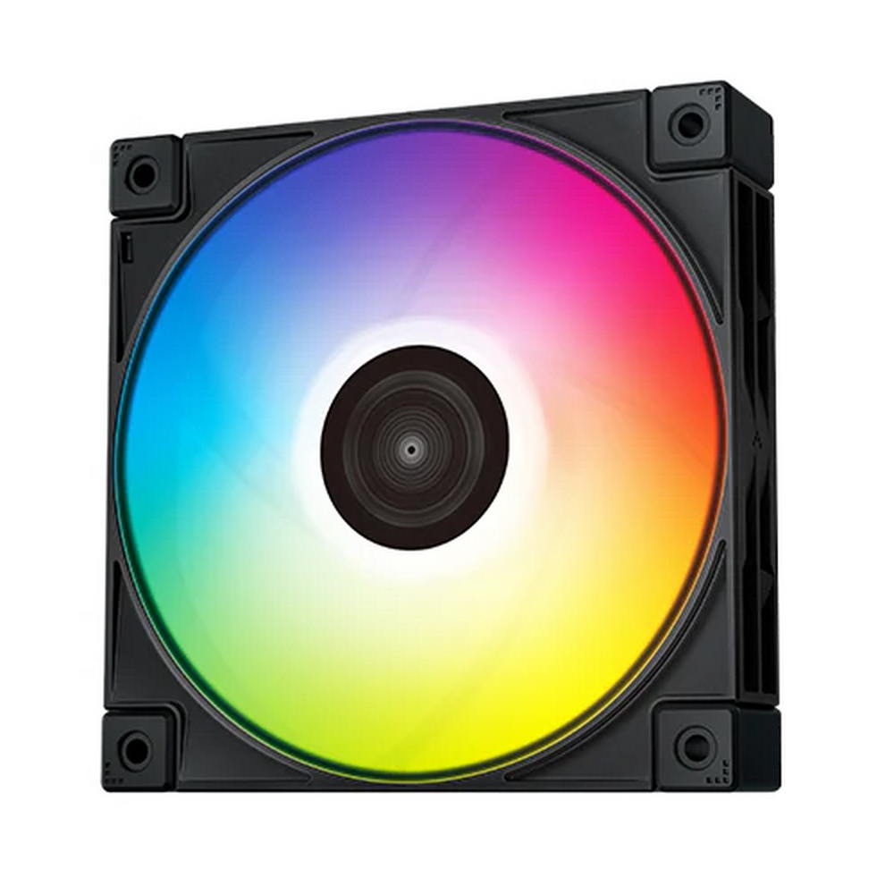Вентилятор DEEPCOOL FC120 120x120x25мм (48шт./кор, PWM, Addresable RGB подсветка, 500-1800об/мин) Retail