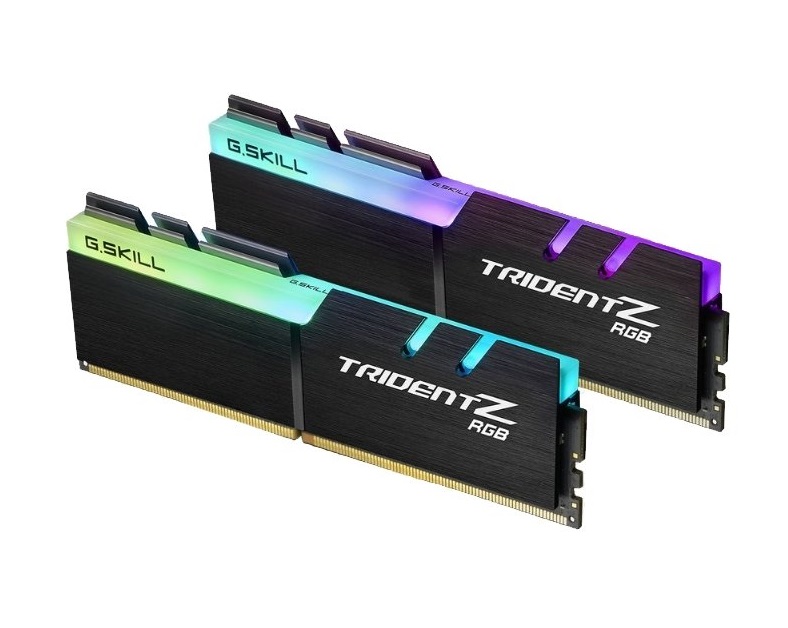 Модуль памяти DDR4 G.SKILL TRIDENT Z RGB 32GB (2x16GB) 3200MHz CL16 (16-18-18-38) 1.35V / F4-3200C16D-32GTZR
