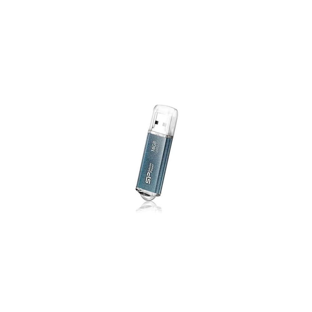 Флеш накопитель 16Gb Silicon Power Marvel M01, USB 3.0, Синий SP016GBUF3M01V1B