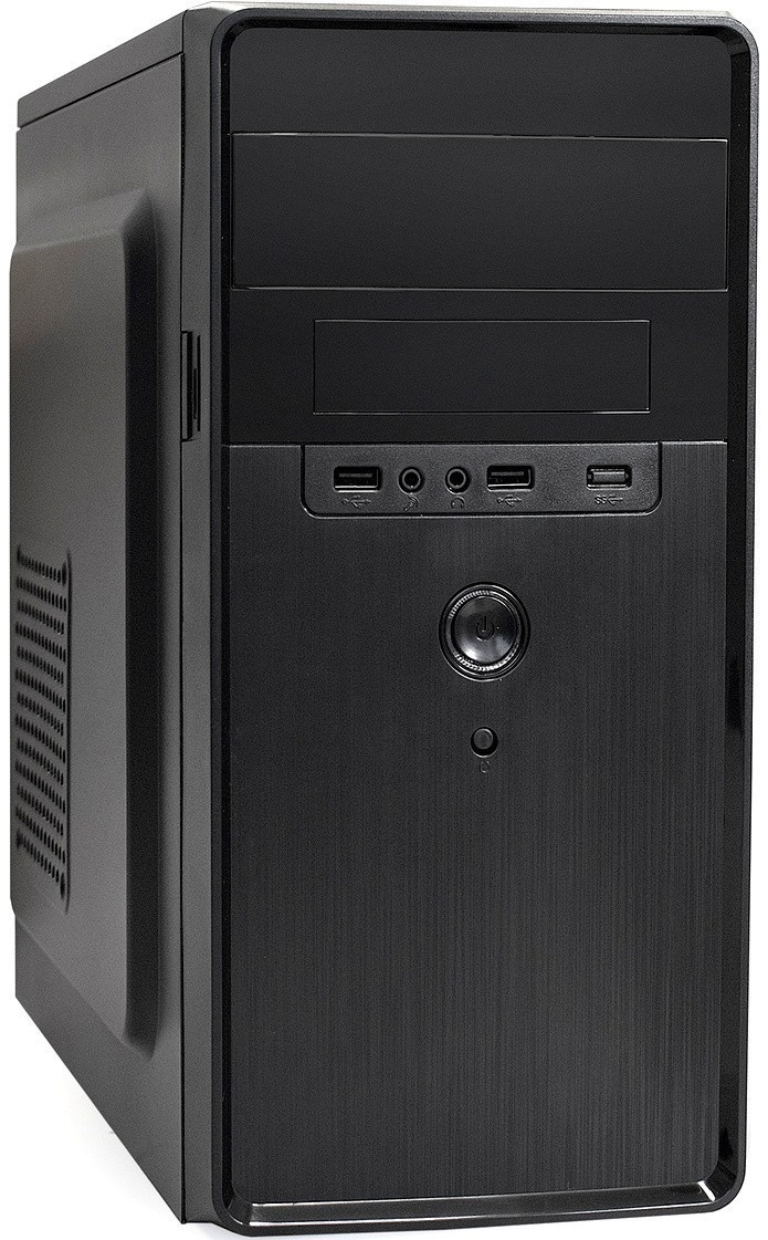 Корпус Mini-Tower ExeGate BA-309 черный [0.5 мм, БП 350 Вт] [EX286424RUS]