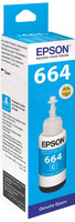 Картридж Epson T6642 C13T66424A голубой для Epson L100/L110/L300/L200/L210 (7500стр.) (70мл), шт