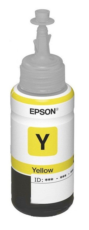 Картридж Epson T6644 C13T66444A желтый для Epson L100/L110/L300/L200/L210 (7500стр.) (70мл), шт