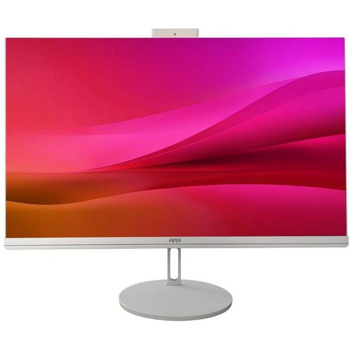 Моноблок 23.8" IPS FHD Hiper V10 white (Core i3 10105/8Gb/256Gb SSD/noDVD/VGA int/kb+m/W10Pro) (HO2ZHLFB2W)