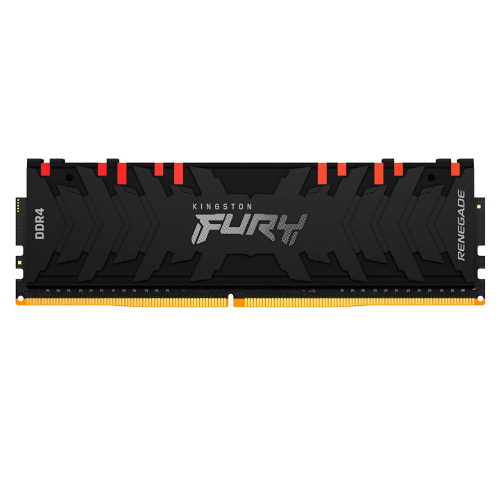 Оперативная память Kingston 128GB 3200MHz DDR4 CL16 DIMM (Kit of 4) FURY Renegade RGB
