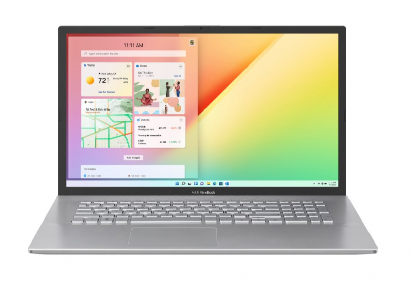 Ноутбук/ ASUS F712EA-AU464W 17.3" /Intel Core i3 1115G4(3Ghz)/8Gb/512Gb/Transparent Silver/W11