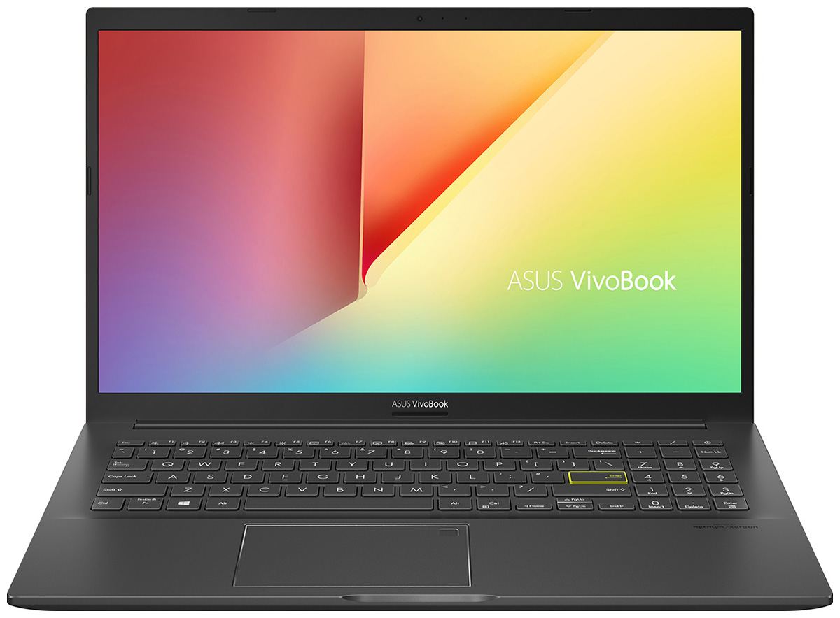 Ноутбук/ ASUS K513EA-L12078 15.6"/Intel Core i5 1135G7/12288Mb/512Gb/Indie Black/DOS