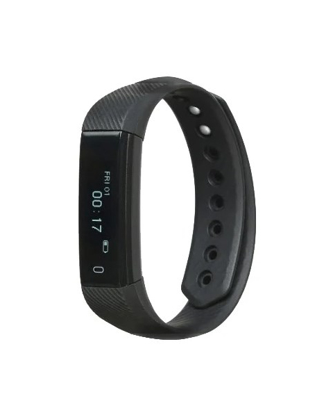Смарт-браслет Lime 115 Black Шагомер, Подсчет калорий, Часы, Будильник, Черный ремешок