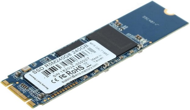 Твердотельный накопитель AMD Radeon 240 ГБ M.2 R5M240G8