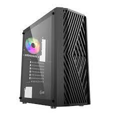 Корпус Powercase Mistral P4B, Tempered Glass, 4x 120mm 5-color fan, чёрный, ATX (CMIPB-L4)