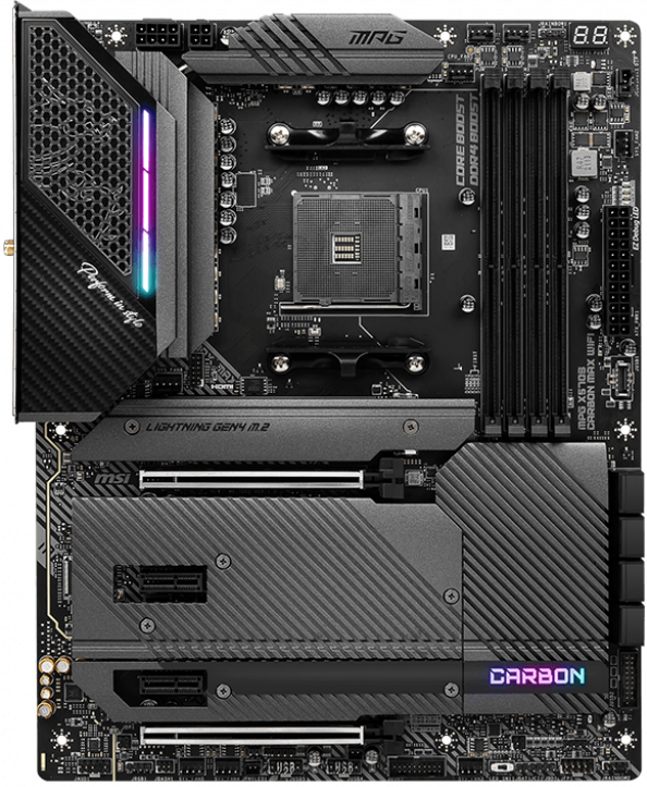 Мат плата MSI MPG X570S Carbon Max WIFI