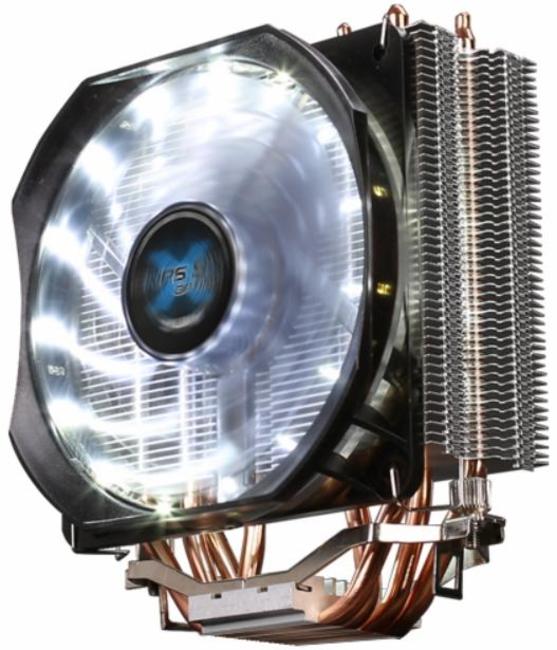 Кулер Zalman CNPS9X Optima S775/1150/51/55/56/AM2/2+/AM3/3+/FM1/2 (600 ~ 1500rpm, 26dBA, 60.98 CFM, PWM, LED, 4 тепловые трубки, Al+Cu, 4-pin) Retail