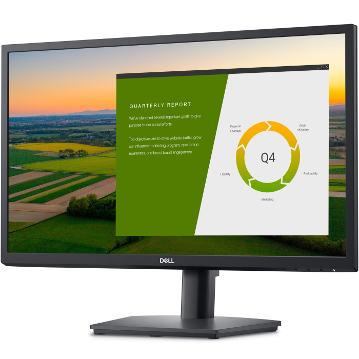 Монитор DELL E2422HS, 23.8" , черный
