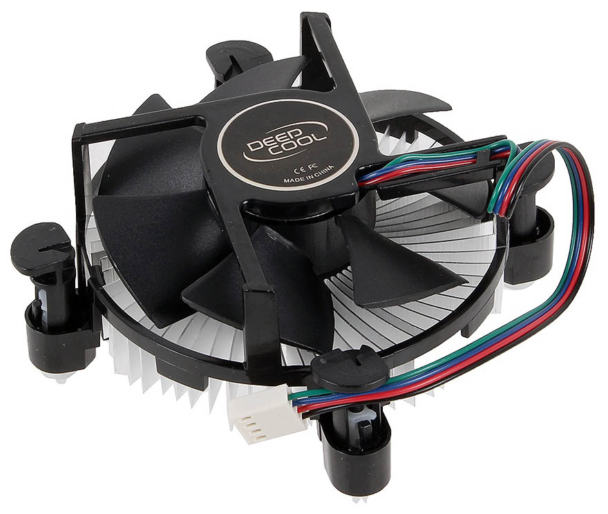 Устройство охлаждения(кулер) Deepcool CK-11509 Soc-1151/1200 3-pin 27dB Al 65W 147gr Ret