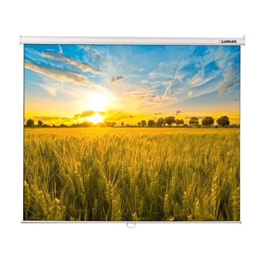 Настенный экран Lumien [Eco Picture] 200х200 см Matte White LEP-100103
