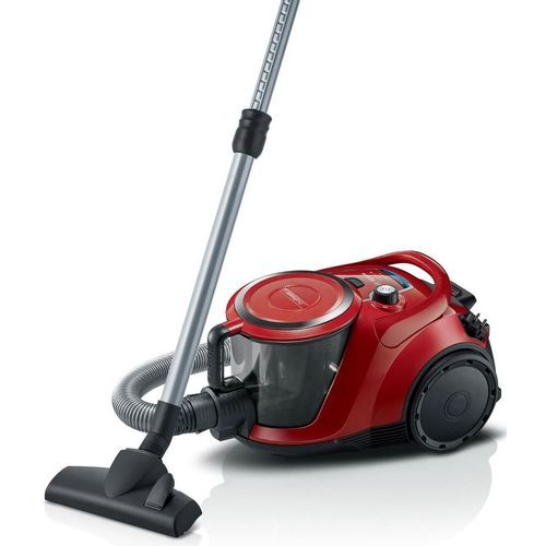 Пылесос Bosch Serie 6 BGS412234A, 1800Вт, красный/черный