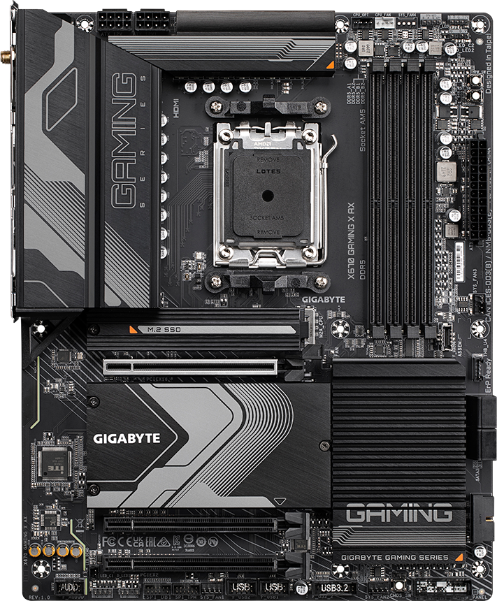 Материнская плата AMD X670 SAM5 ATX X670 GAMING X AX GIGABYTE
